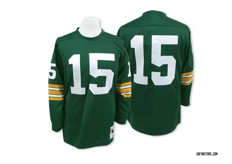 green bay packers throwback jersey