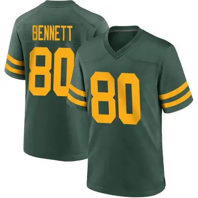 Men's Martellus Bennett Green Bay Packers Alternate Jersey - Green Game