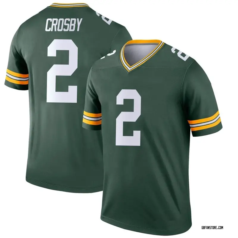 Men's Mason Crosby Green Bay Packers Jersey - Green Legend