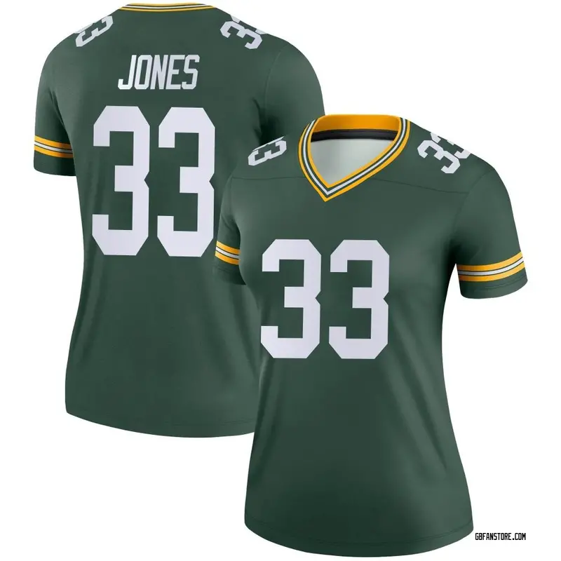 aaron jones white jersey