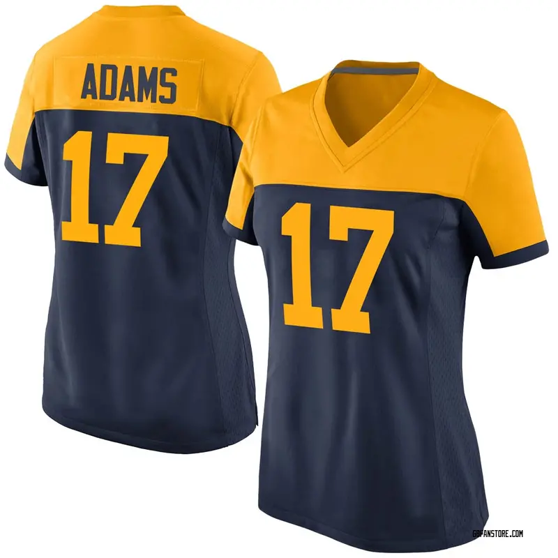 davante adams white jersey