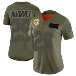 Women's Xavier McKinney Green Bay Packers 2019 Salute to Service Jersey - Camo Limited