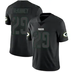 Youth Xavier McKinney Green Bay Packers Jersey - Black Impact Limited